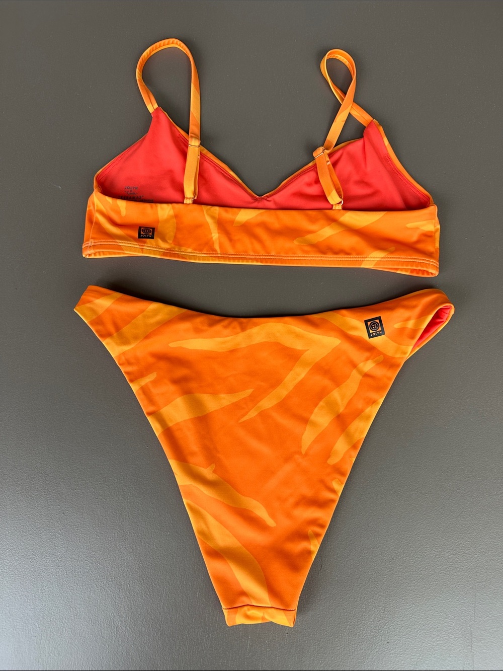 Jolyn Keramas Printed V-Neck Bikini Set - Picture 2 of 2